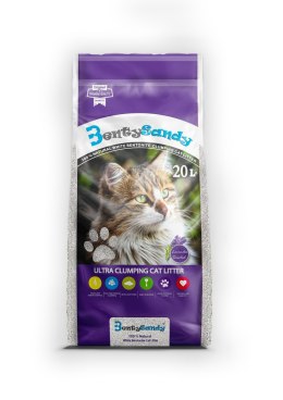 BENTY SANDY LAVENDER Żwirek bentonitowy biały lawendowy 20l