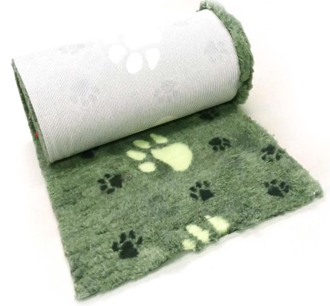 CANIFEL DryBed Posłanie (75x50) Big Paws Limonkowo Czarny