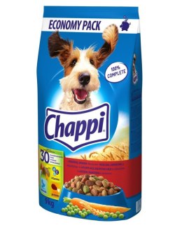 CHAPPI wołowina, drób, warzywa 9kg [302511]