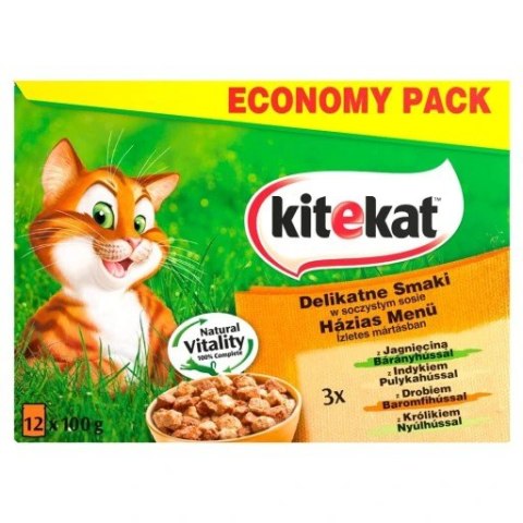 KITEKAT Delikatne Smaki sos 12x100g [403980]