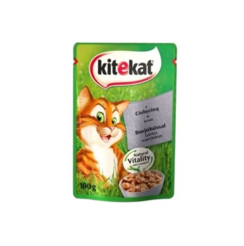 KITEKAT cielęcina w sosie 12x100g