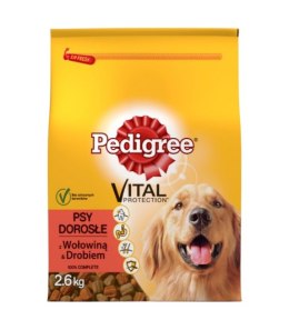 PEDIGREE Adult wołowina, drób 2,6kg [349661]