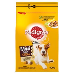 PEDIGREE MAŁE RASY Adt kurcz, warz 400g [375563]