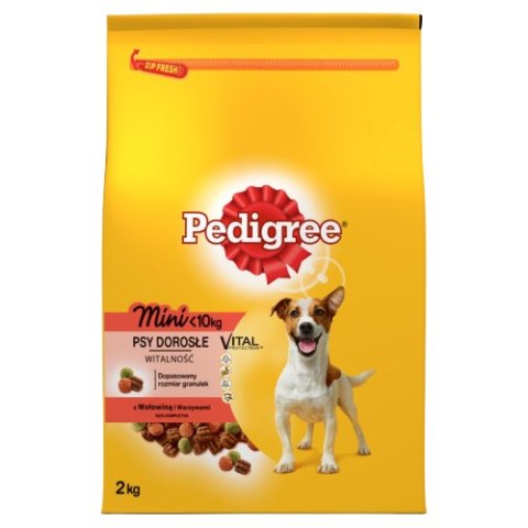 PEDIGREE MAŁE RASY Adt woło, warz 2kg [376702]