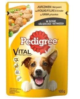 PEDIGREE kurczak, warzywa w sosie 100g [167238]