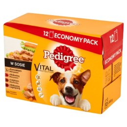 PEDIGREE woł, kur, indyk 12x100g [348182]