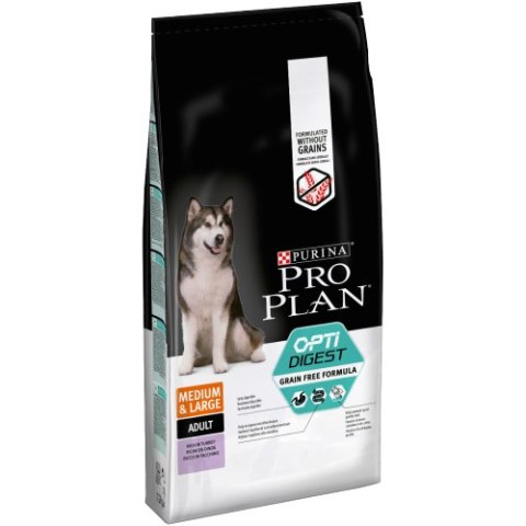 PURINA PRO PLAN MEDIUM&LARGE ADULT OptiDigest Indyk 12kg
