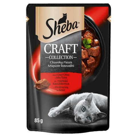 SHEBA Craft Collection Wołowina 85g [385373]