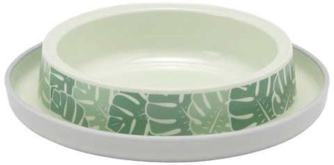 YARRO Miska Trendy dla kota 210ml - Eden z motywem zielonych liści [Y3717-1919]