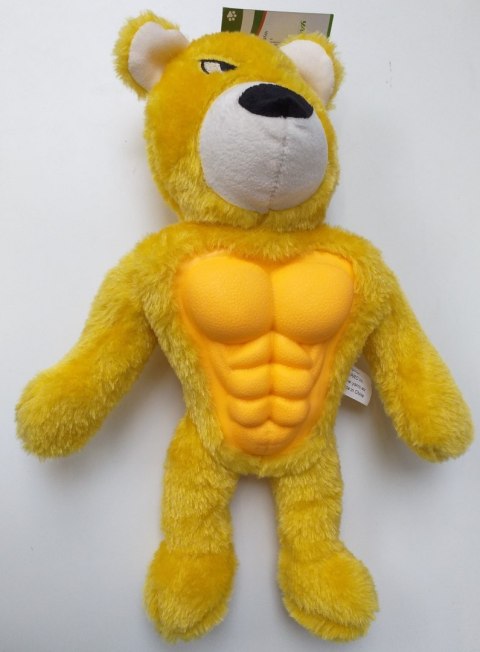 YARRO Zabawka pluszowa dla psa - miś piszczący z TPR 30cm [Y0051]