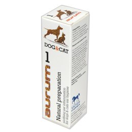 AURUM 1 Naturalny preparat łagodzący stan zapalny ucha psów i kotów 30ml