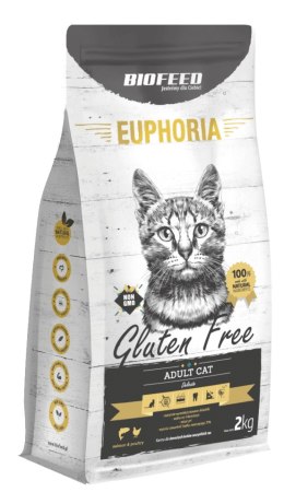 BIOFEED Euphoria ADULT Cat Gluten Free 2kg