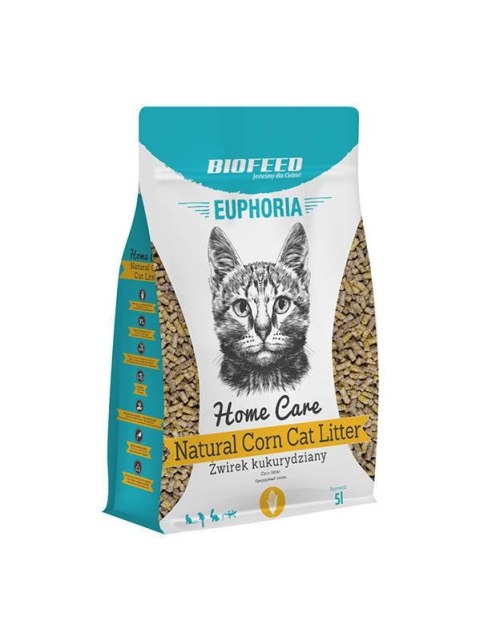 BIOFEED Euphoria Home Care Natural Corn Cat Litter 5l