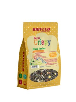 BIOFEED Royal Crispy Cuni Junior 1kg - dla młodych królików