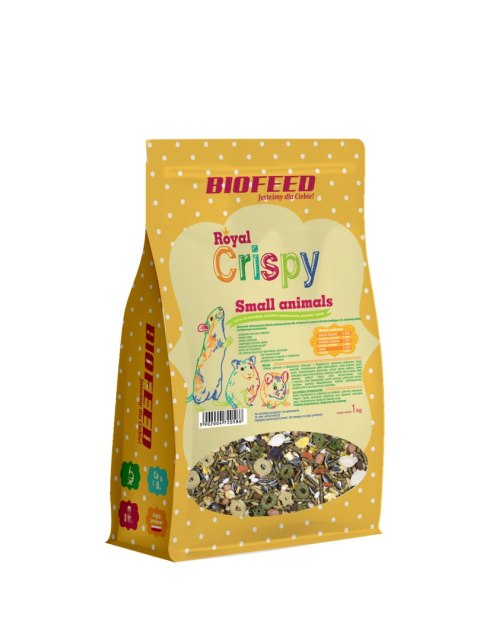 BIOFEED Royal Crispy Small Animals 1kg - dla małych gryzoni