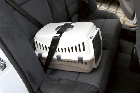 KERBL Klatka transportowa Expedion 1, kremowa/ciemnobrązowa 10 kg [81346]