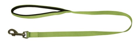 KERBL Smycz Miami z uchwytem typu SoftGrip, 100 cm x 20 mm, zielona [82068]