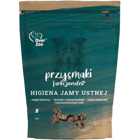 OVERZOO Przysmaki funkcjonalne HIGIENA JAMY USTNEJ (indyk&dziczyzna) 100g