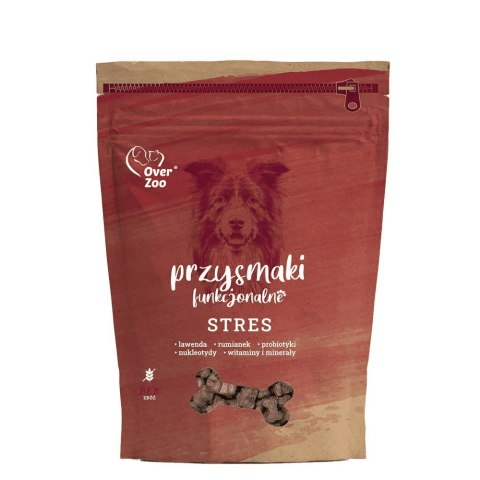OVERZOO Przysmaki funkcjonalne STRES (kaczka&kurczak) 100g