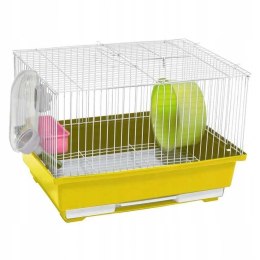 PANAMA PET Klatka dla gryzoni 30x23x20cm biało/żółta [PP-50614]