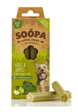 SOOPA Dental STICKS Kale & Apple (jarmuż i jabłko) 100g