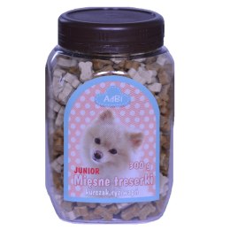 ADBI Mięsne treserki JUNIOR kurczak z ryżem [AM66] 300g