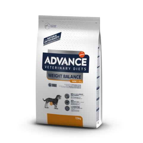ADVANCE DIET Weight Balance Mini - sucha karma dla psów ras małych 7,5kg [928018]