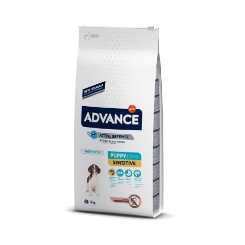 ADVANCE Puppy Sensitive - sucha karma dla szczeniąt z wrażliwością pokarmową 12kg [920179]