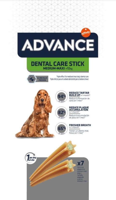 ADVANCE SNACK Dental Care Stick - przysmak dentystyczny dla psów 180g [500370]