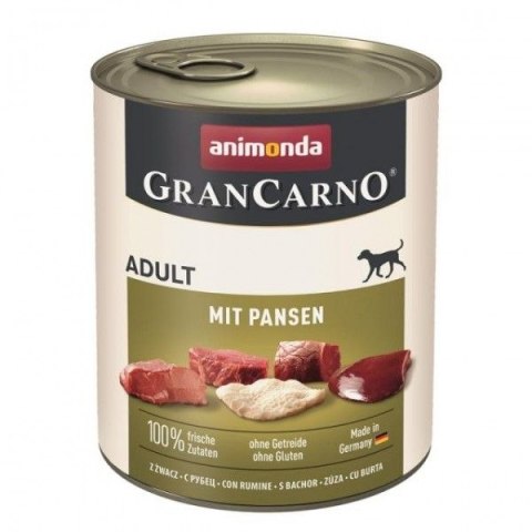 ANIMONDA GranCarno Orginal Adult puszki wieprzowina z flakami 800g