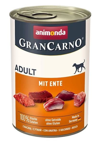 ANIMONDA GranCarno Orginal Adult wieprzowina z kaczką 400g