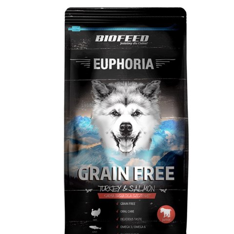 BIOFEED EUPHORIA JUNIOR DOG Grain Free Turkey & Salmon 300g-WYCOFANE