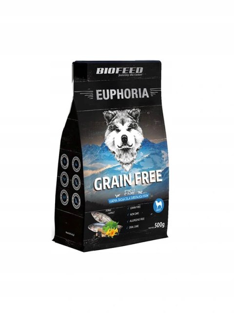 BIOFEED Euphoria Adult Dog Gran Free - Fish 500g-WYCOFANE