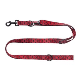 CHABA Smycz Fashion - 25-260cm Czerwona