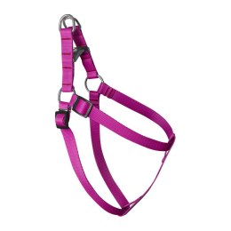 CHABA Szelki Regulowane gładkie 5 obw. 80 cm - fuksja