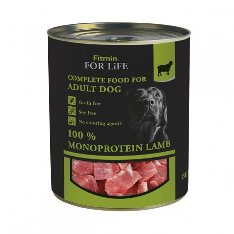FITMIN FFL Dog Konserwa Lamb 800g