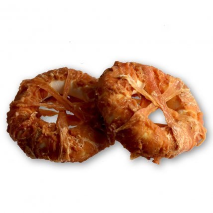 FITMIN FFL dog treat rawhide donut 500g