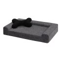 MYANIMALY Sofa SIMPLY S szara