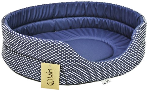 VIK LEGOWISKO OWAL Nr 5 64x54 Granat romb