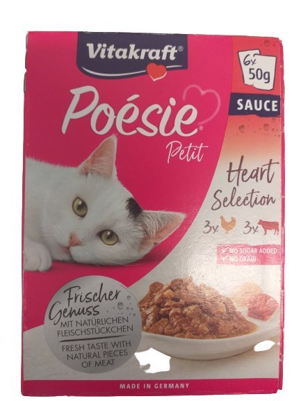 VITAKRAFT POESIE PETIT serca 6x50g