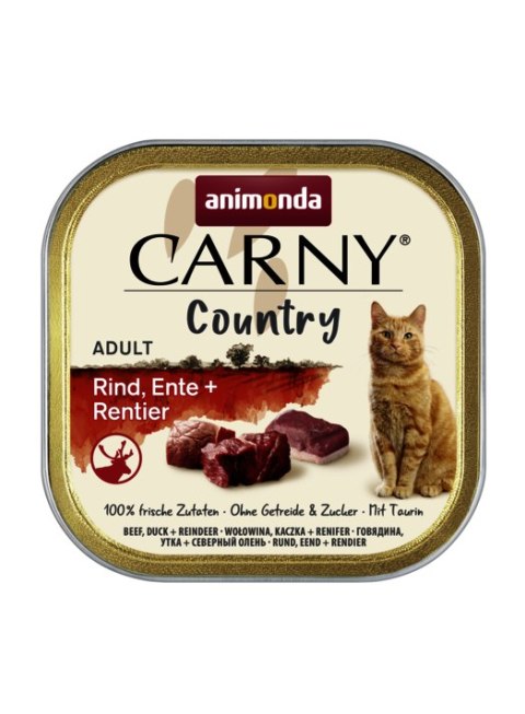 ANIMONDA CARNY COUNTRY Adult szalka z wołowiną, kaczką i reniferem 100g
