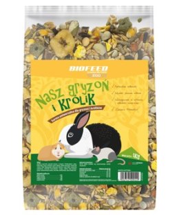 BIOFEED Nasz Gryzoń i Królik pokarm dla gryzoni i królików 1kg