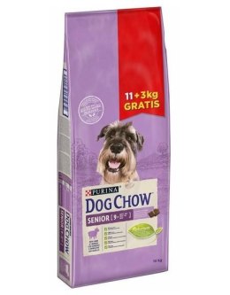 PURINA DOG CHOW SENIOR Jagnięcina 11kg + 3kg GRATIS