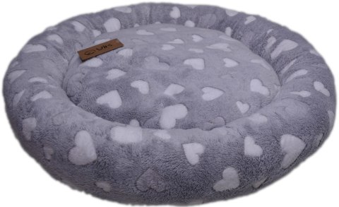 VIK Legowisko Okrągłe fi65cm POLAR serduszka [0003]