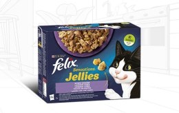 FELIX FANTASTIC Wiejskie smaki saszetki dla kota w galarecie (12x85g)