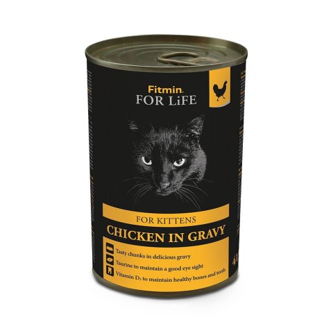 FITMIN cat tin kitten chicken 415g