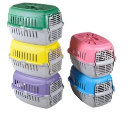 PET STYLE Transporter dla psa/kota ARE średni, mix kolorów 50x30x30cm