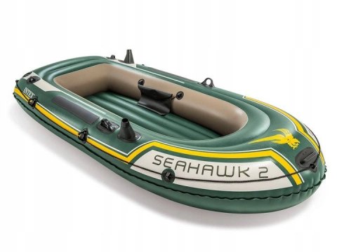 Ponton Seahawk 2 + pompka + 2 wiosła INTEX 68347