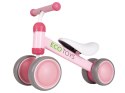 Rowerek biegowy treningowy mini rower dla dzieci różowy ECOTOYS