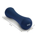 Hantelki ciężarki neoprenowe zestaw fitness 2x3 kg
